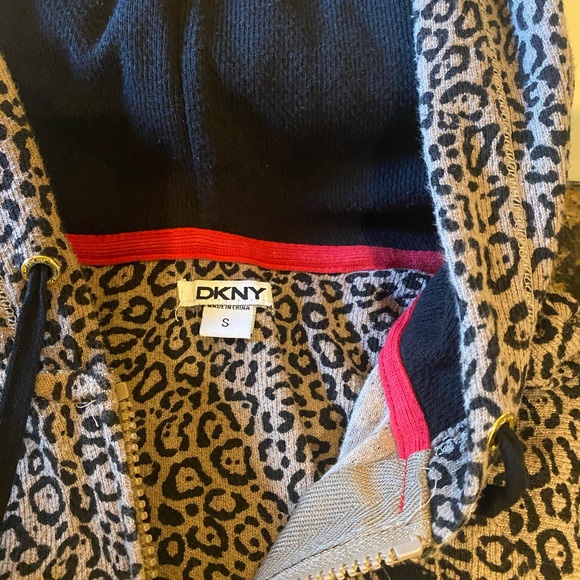 DKNY cheetah print track suit - Picture 2 of 3